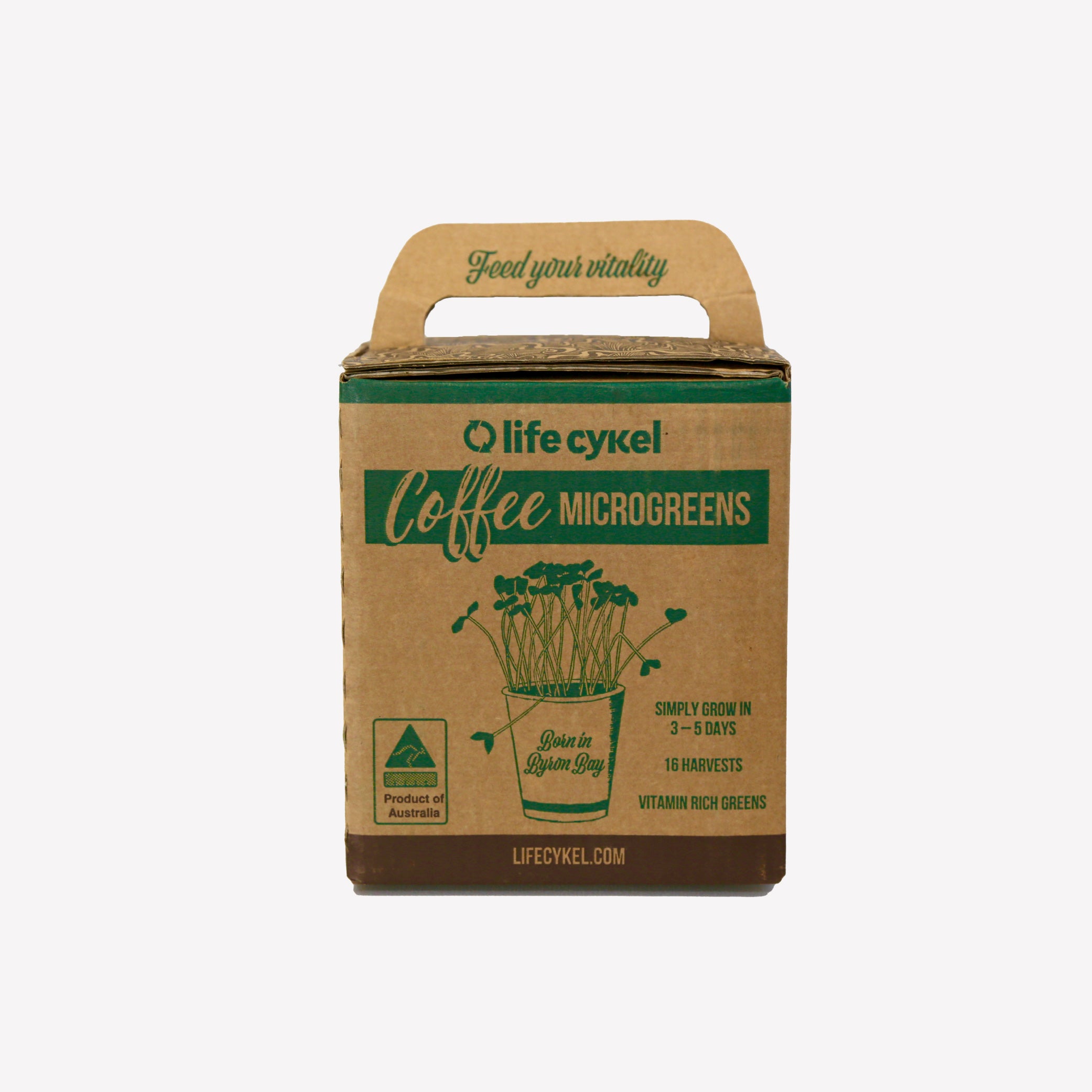 Alkaline Greens Grow Kit - Cress and Mizuna – Lifecykel