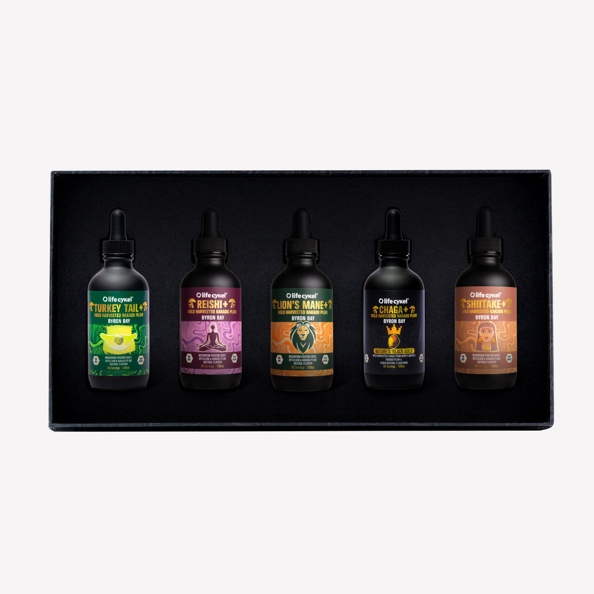 Chaga Biohacker Set™ - Functional Mushroom Extracts for Daily Use ...