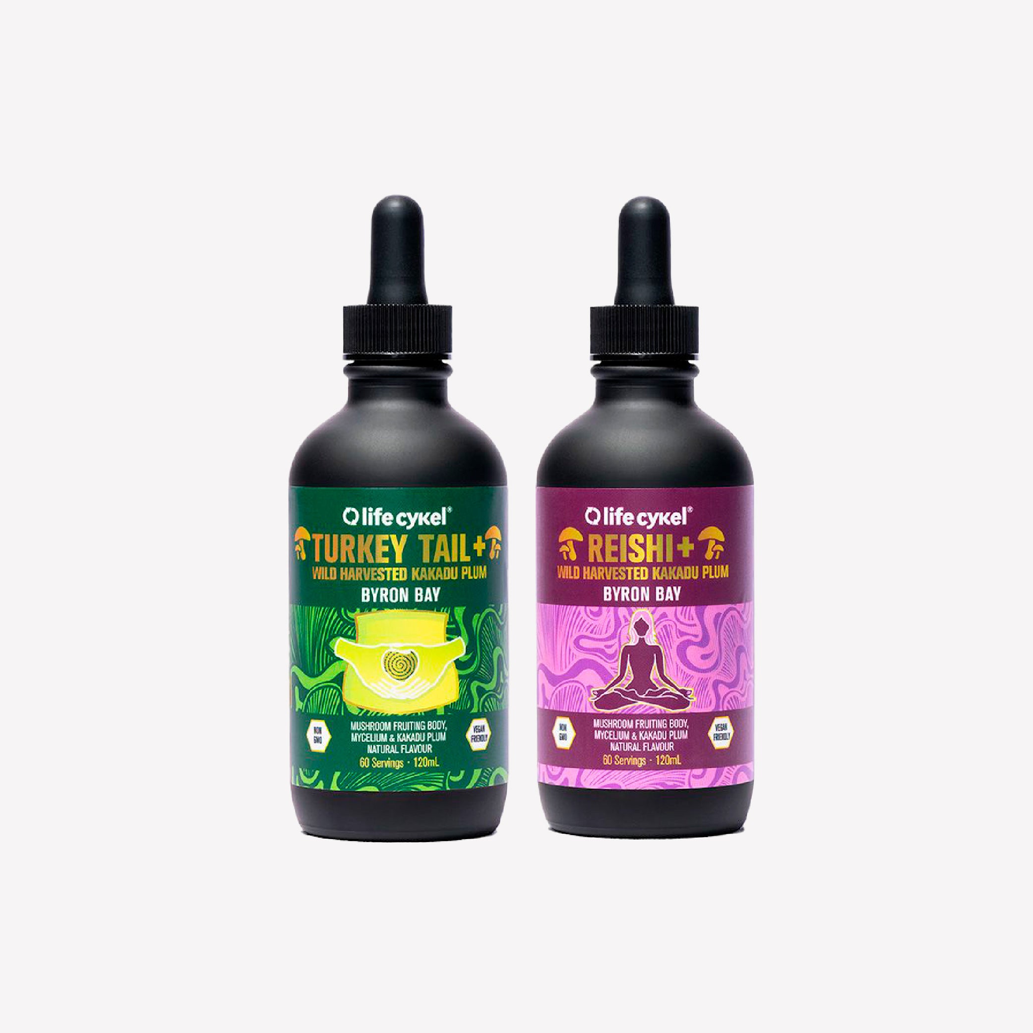Immunity Pack - Turkey Tail & Reishi