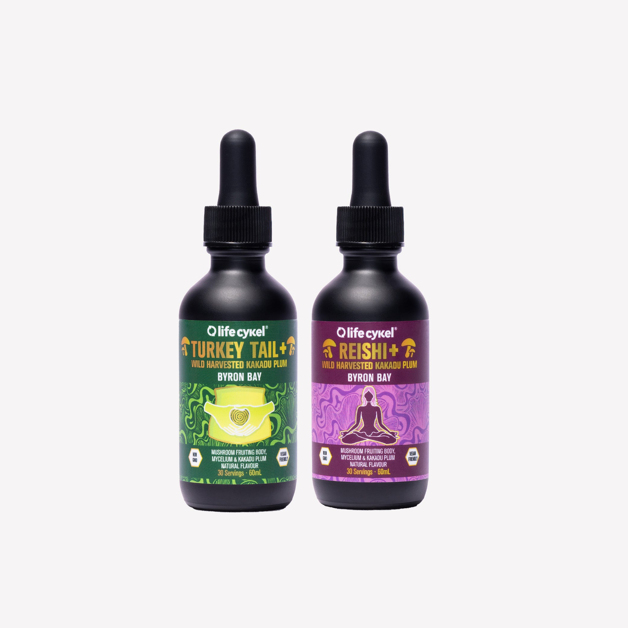 Immunity Pack - Turkey Tail & Reishi