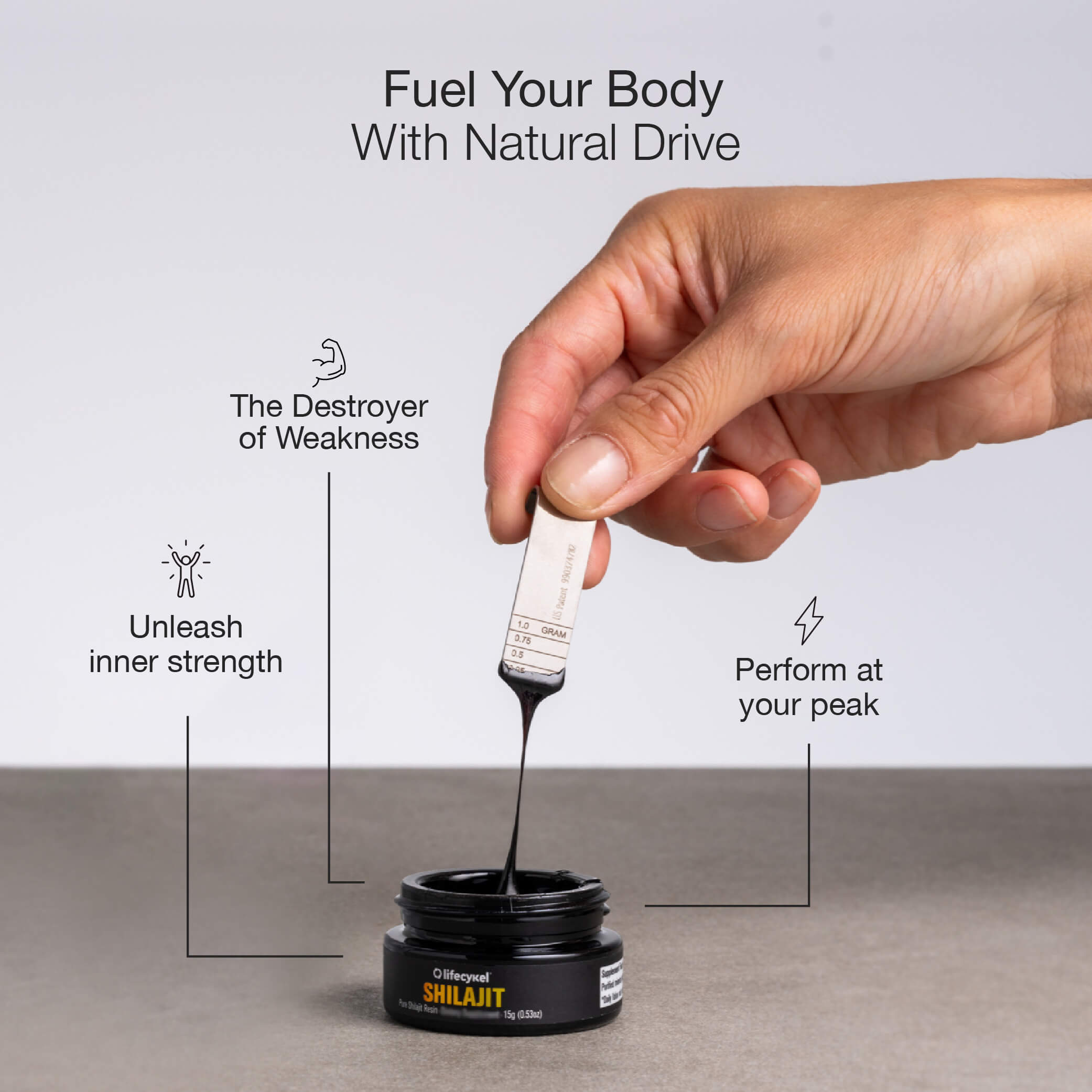 Premium Shilajit Resin for Vitality & Well-being – Lifecykel
