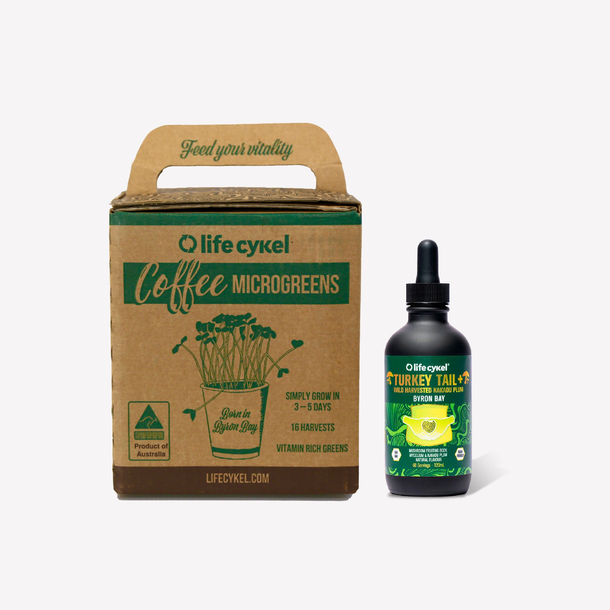 The Green Kit - Alkaline Greens & Turkey Tail