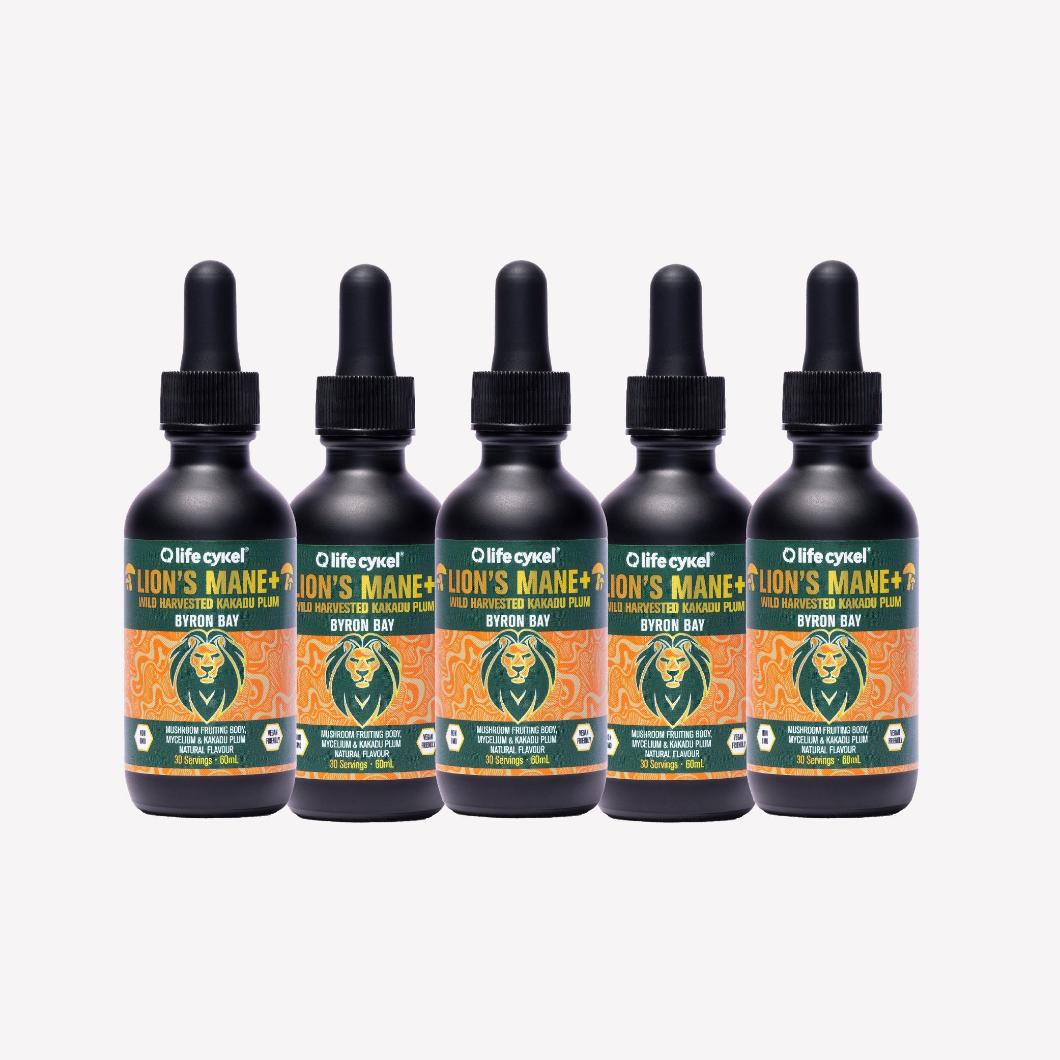 The Pride Pack - 5 x Lion's Mane