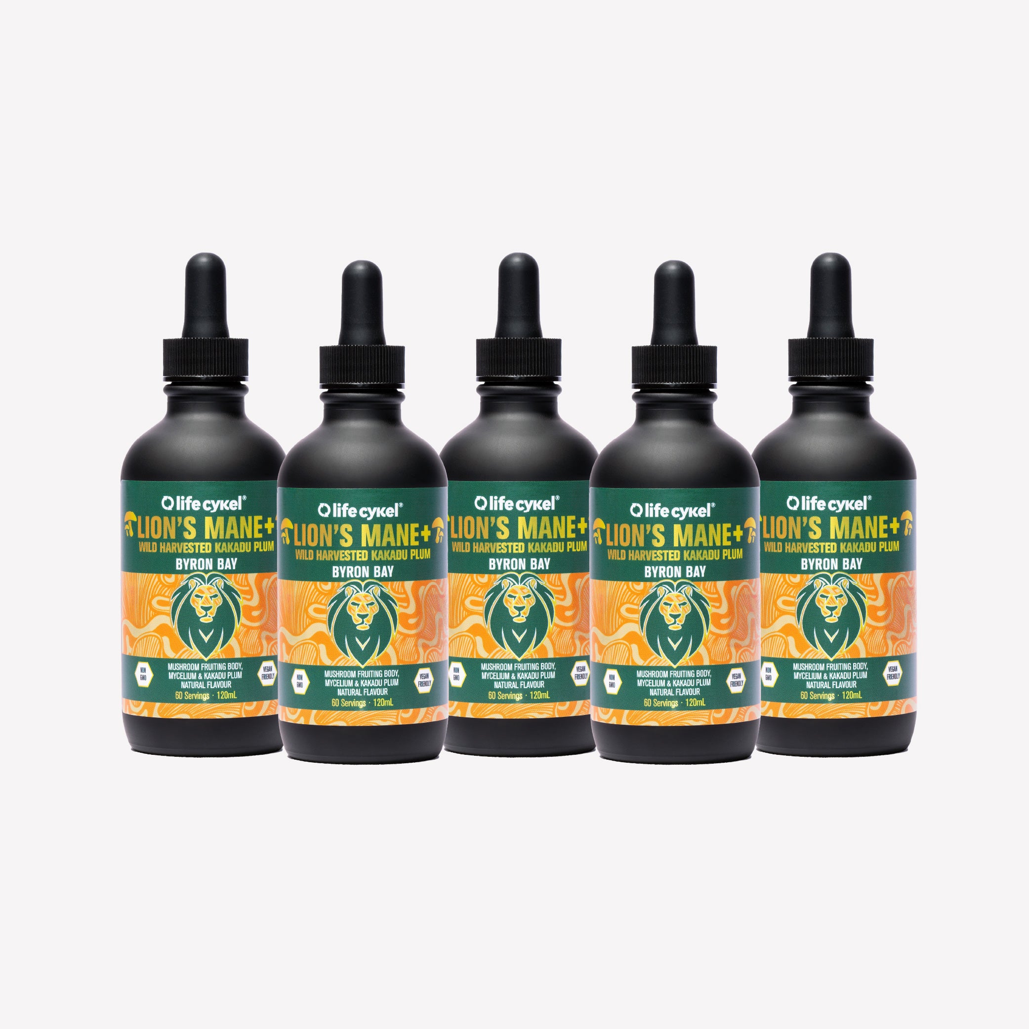 The Pride Pack - 5 x Lion's Mane