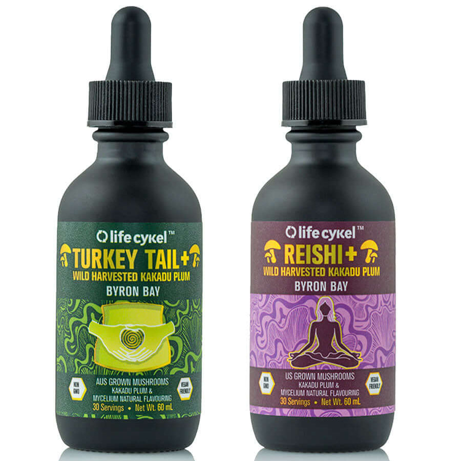 Immunity Pack - Turkey Tail & Reishi
