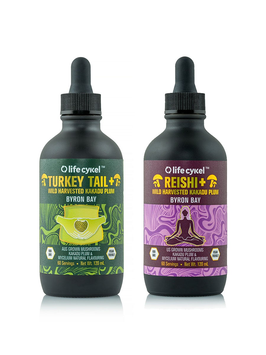 Lifecykel Immunity Pack - Turkey Tail and Reishi